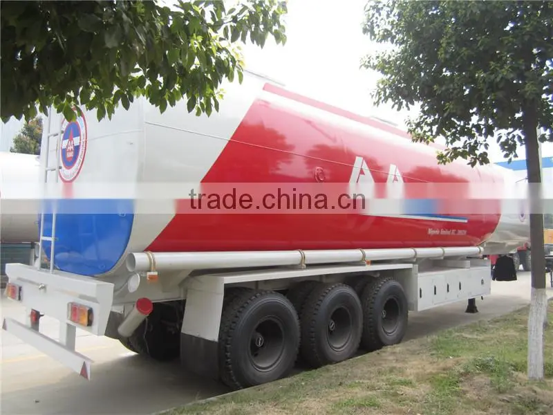 3 axles fuel tanker semi trailer/truck