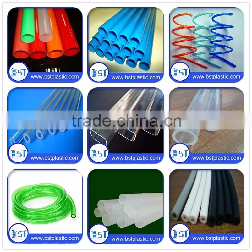 Extruion cheap plastic polycarbonate tube clear