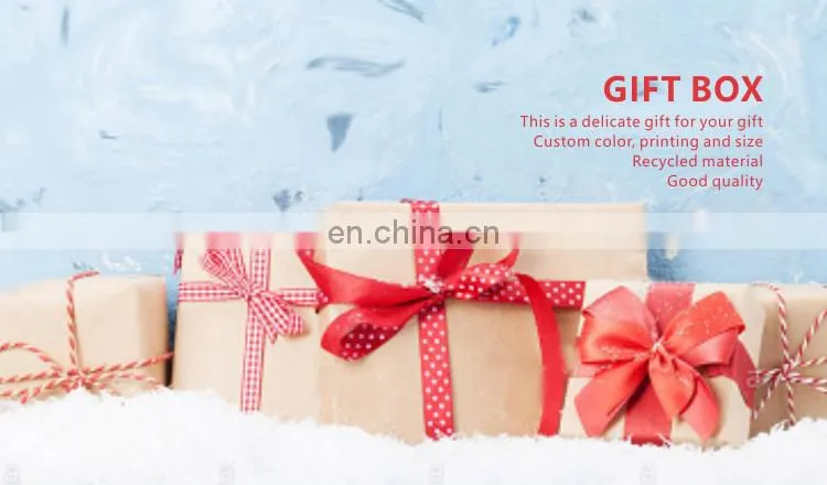 Paperboard book shaped magnet gift box packaging for sweets custom