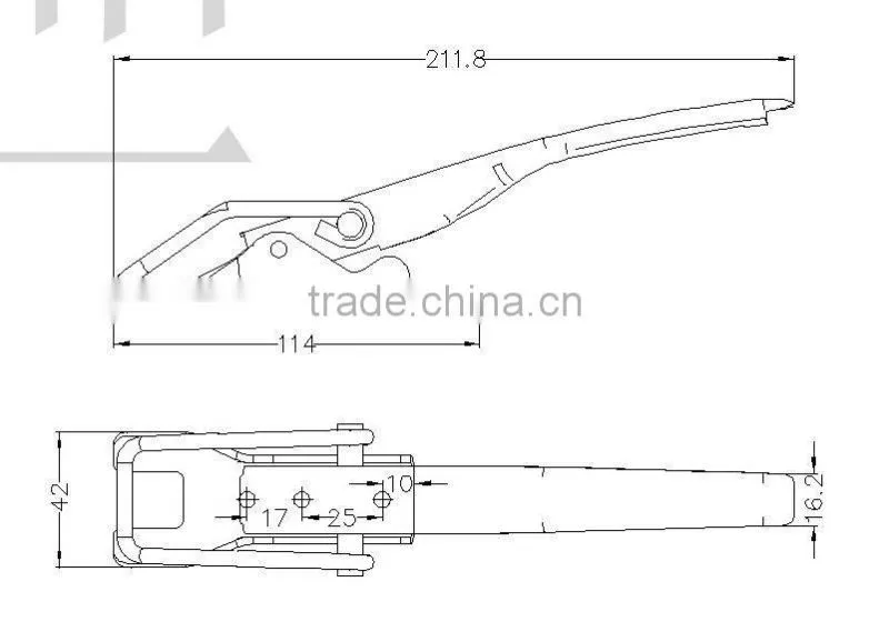 03196 Tailboard Fastener