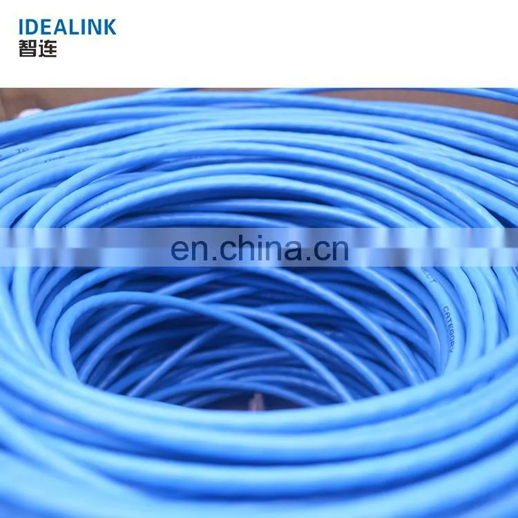 305m free sample indoor ethernet 24awg 4 pair cat 6 data cable cat6 ftp cable with wholesale price
