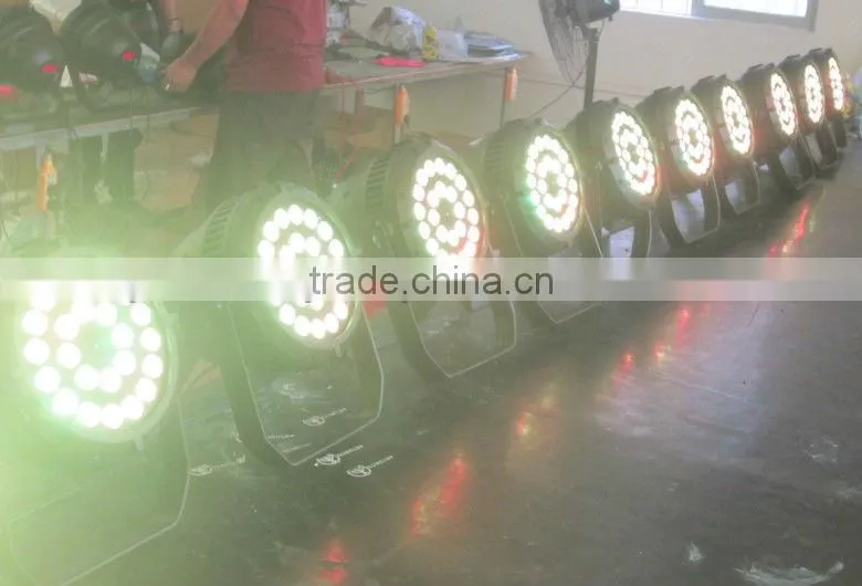 24pcs 10W RGBW 4 in 1 Waterproof Led Par64 Led Par Light DJ Stage Lighting