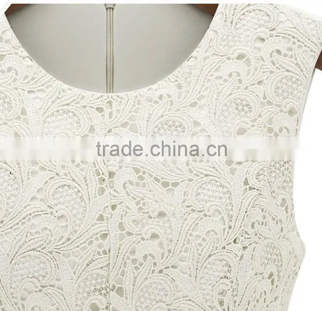 French 100% Cotton Lace Fabric in Guangzhou