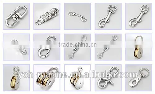 DIN 1478 rigging screw hook and hook turnbuckle