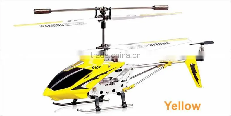 China Manufacture Syma S107G metal 3 CH RC Helicopter RTF Helicopter Remote Control Toy