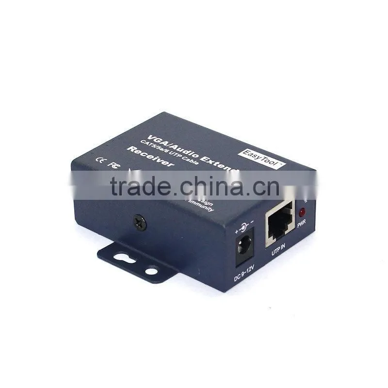 100m VGA Extender with Audio over CAT 5E/6 Ethernet - Gaia Vision