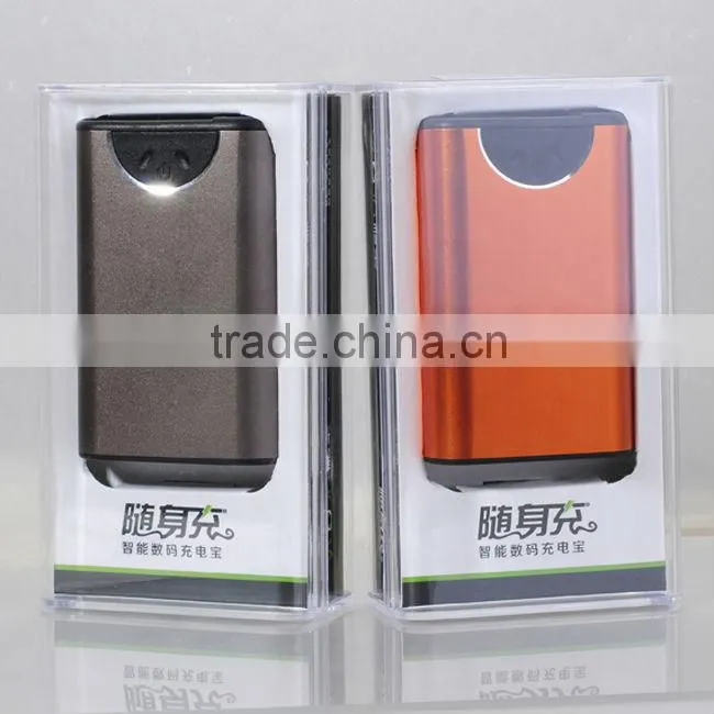 High capacity external backup battery with big LED Light for smartphone, MP005