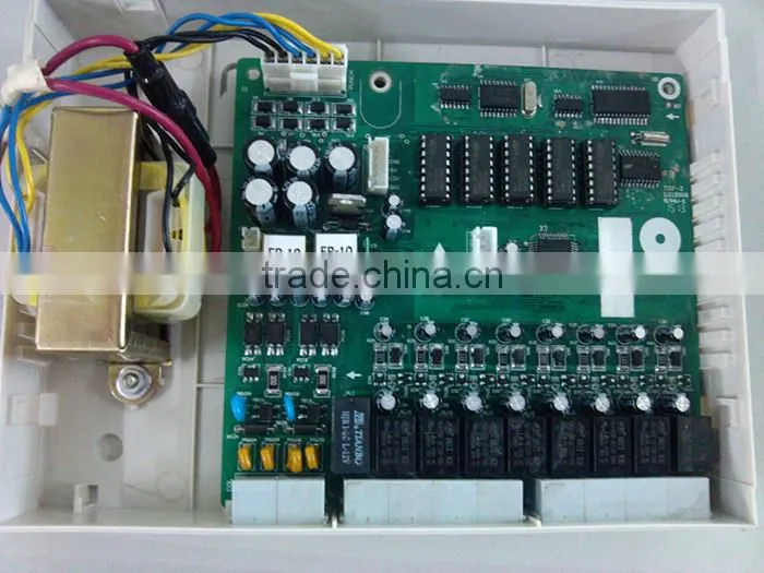 apartment intercom system pabx 2 lines 8 exts