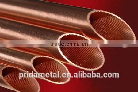 best price Inner Grooved Copper Tube