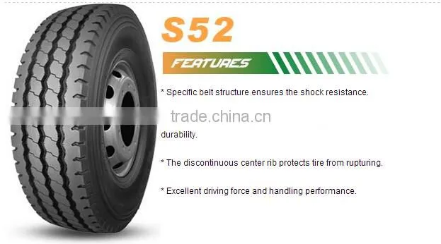 Fuel-efficient S52 Long haul TBR truck tyre