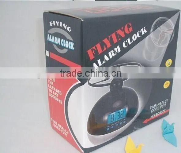 Novetly Digital Clock Fly Helicopter Alarm Clock