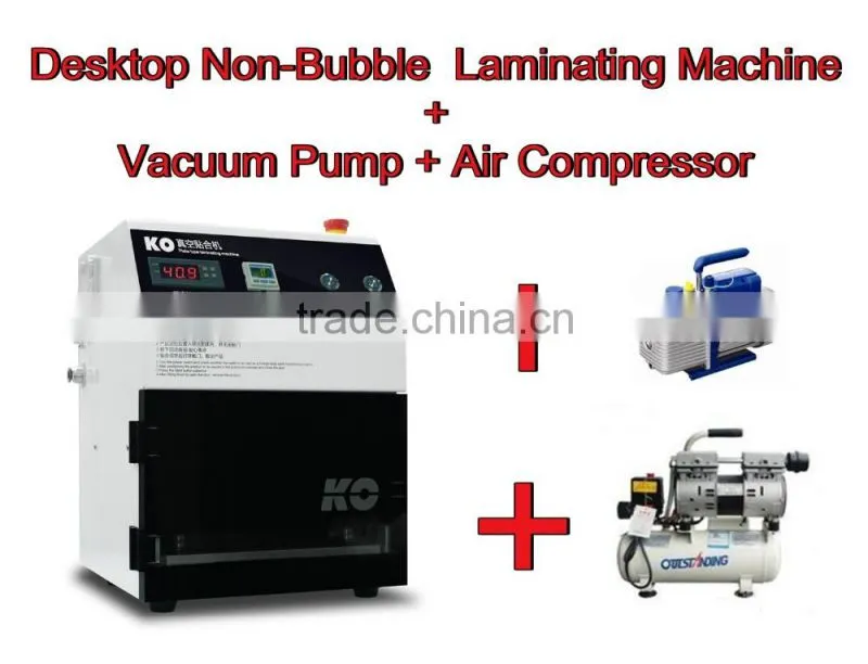 Desktop No Bubble Laminating Machine full set,good combination