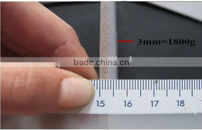 guangzhou good stiffness grey cardboard for funiture covering paper