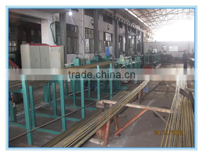 Haige hot sale steel wire rod straightening and peeling machine price