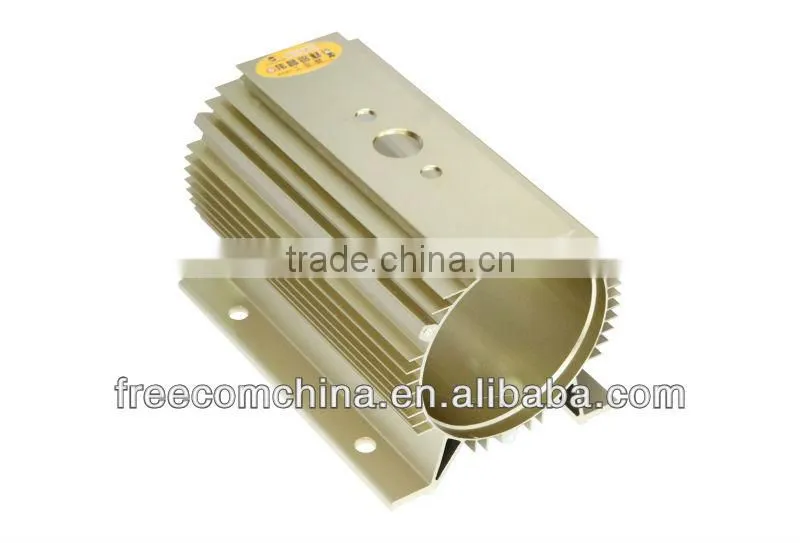 Golden Anodized Aluminum Profiles