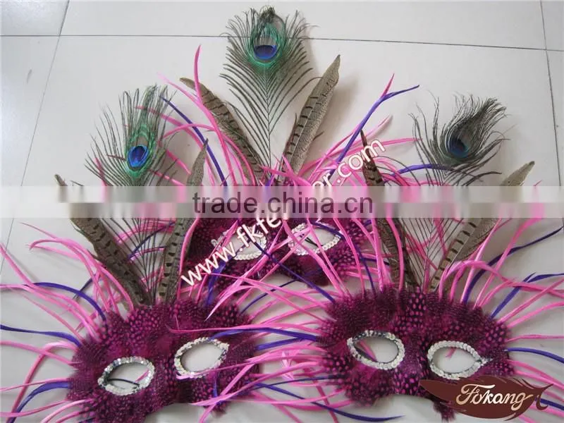 Guined Fowl Spot Feather For Handmade Gift Decoration