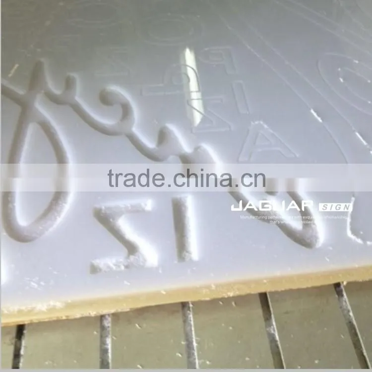 Vinyl applied 3d outdoor sign custom acrylic led facelit channel letter business shop sign