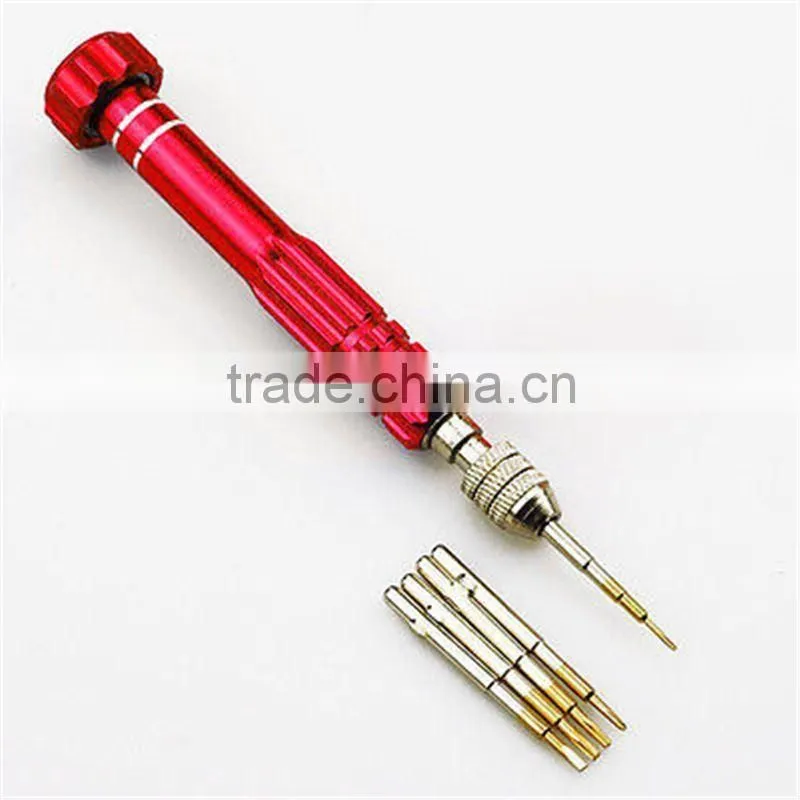 S2 Professional 5 in 1 5in1 Open Tools Kit Repair Screwdriver Set T5 T6 PH000 0.8MM -2.0MM Bit