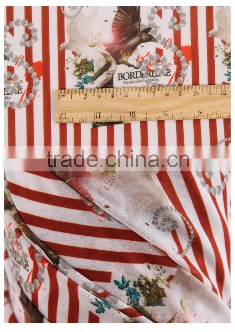 wholesale printed rayon fabric for Qipao
