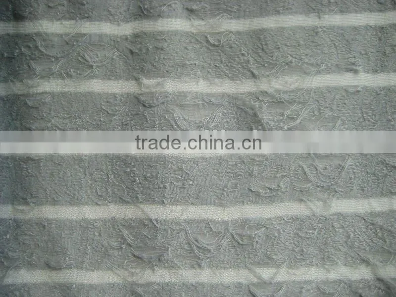 viscose polyester jacquard printed fabric