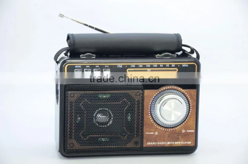 Hot Sale Led Light Outdoor Music Portable Mini Solar Powered am/fm Radio