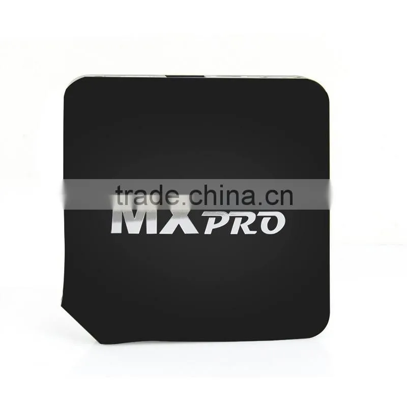 Quad Core MX PRO tv box 1G 8G Amlogic S805 ARM android tv box Support Bluetooth 4.0