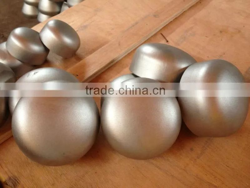 Large Steel Pipe End Cap DN 600 24 inch Vacuum Fittings
