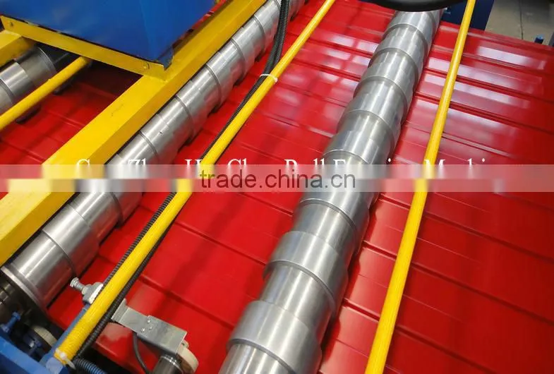 Roll Forming Machine Making Galvanized Color Metal IBR Wall Sheet