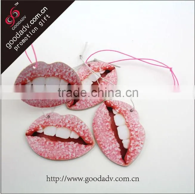 Cheap fashion personality car perfume air freshener card