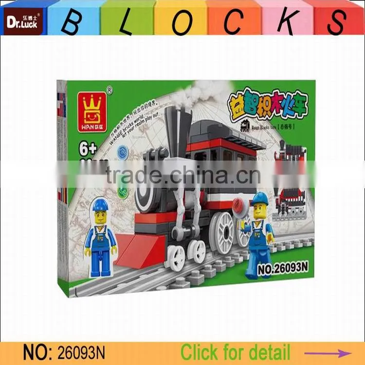 Factory outlet toy Self-assembly train toy