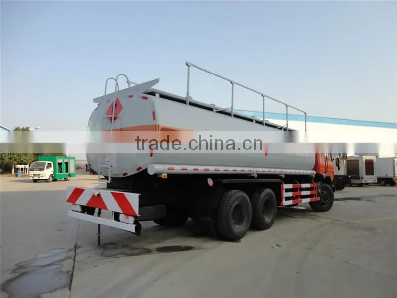 dongfeng 6*4 20 ton fuel storage tank, fuel dispensing trucks, capacity fuel truck