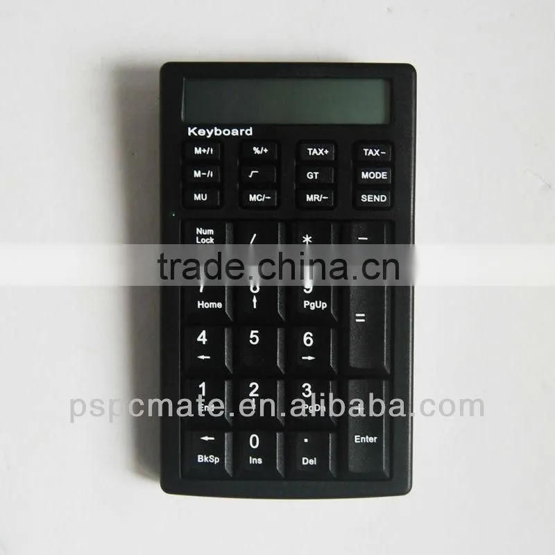 Numeric Keypad with Lcd Display Screen for Laptop Computer