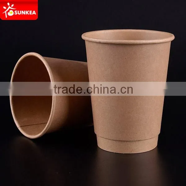 Disposable custom paper cup and craft paper