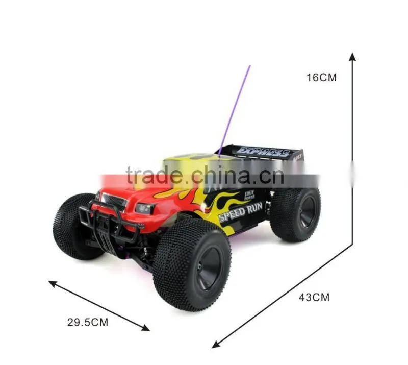1:10 scale nitro powered car rc monster truck