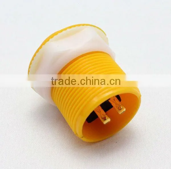 28mm Video arcade game blue plastic push button switch