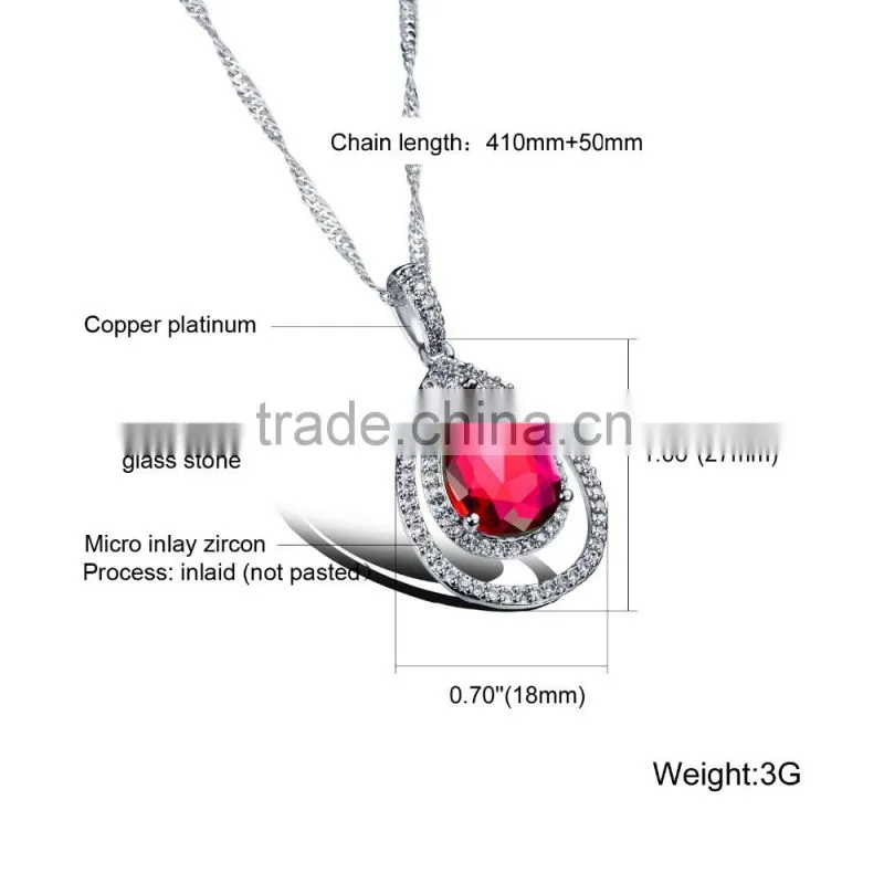 2015 best selling products american diamond necklace sets for women mother gift