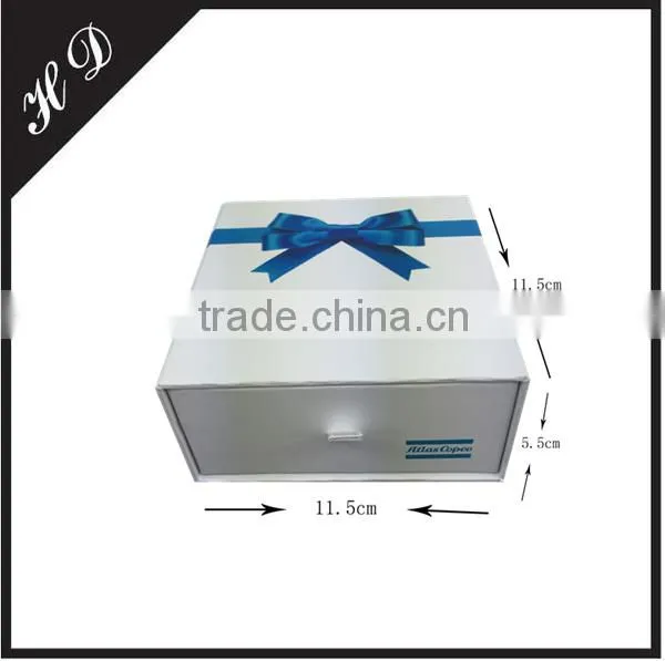 White Necktie Gift Box Drawer Box