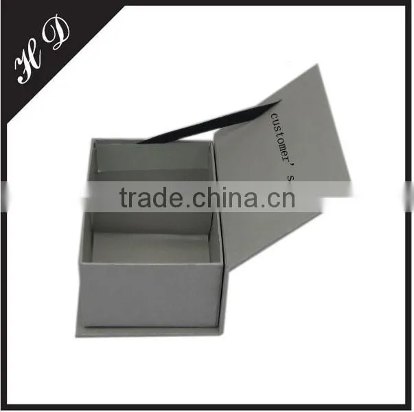 Custom Own Logo Clamshell Tie Gift Boxes