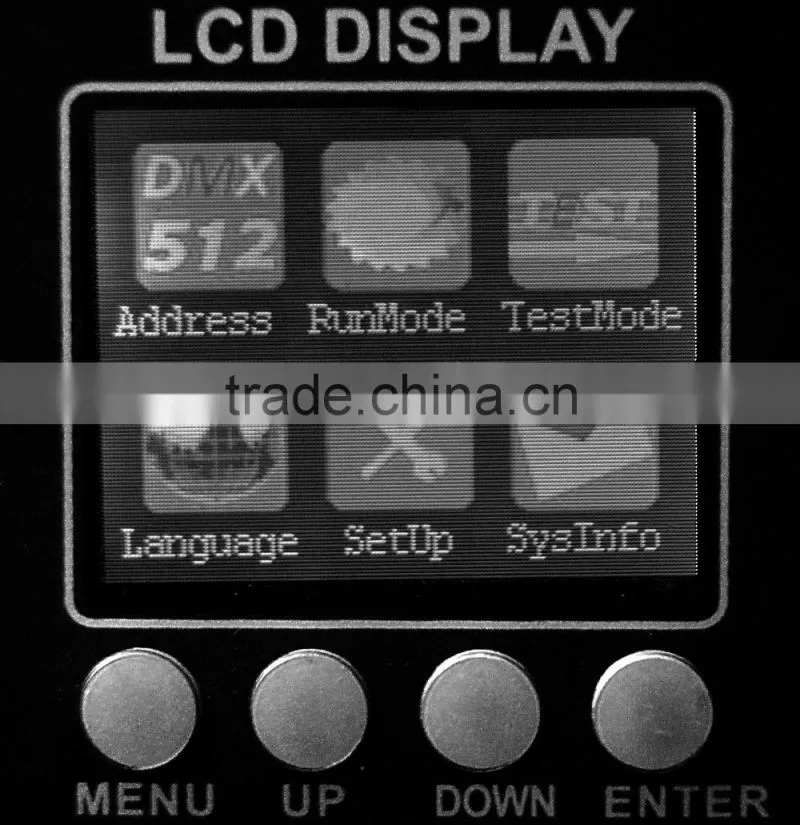 ARM 7 CPU flexible stage light 36*5w RGBW sharpy narrow beam angle 5 degree led moving head light