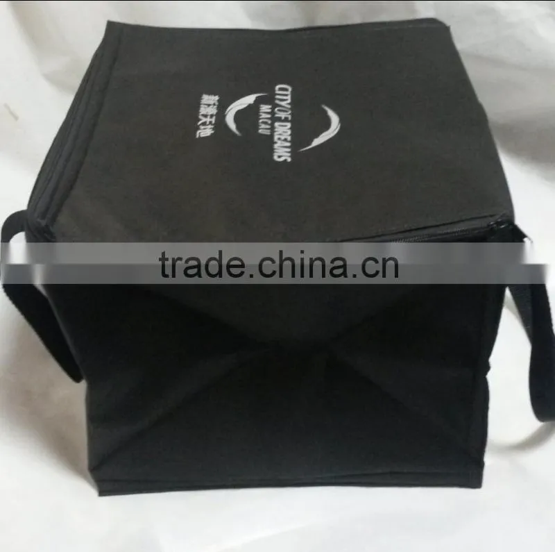 420 diamond weave polyester 14 Can insulated cooler bag