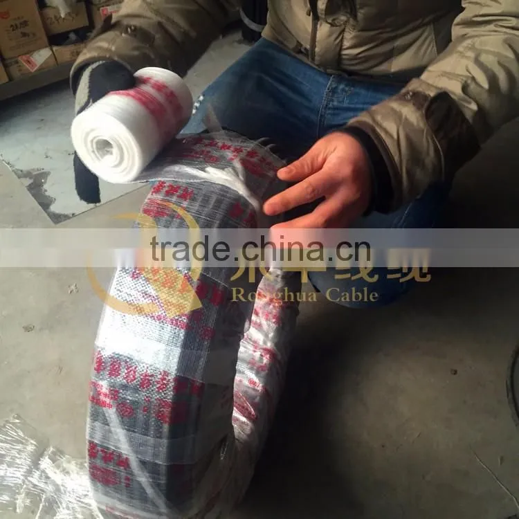 China Supplier 450/750V stranded copper conductor rubber sheath Flexible Cable