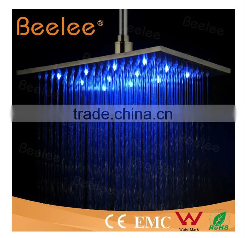 Led Oblong Big Shower Head For Top Shower