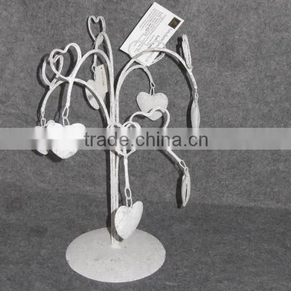 Shabby vintage decorative iron card holder¬e holder