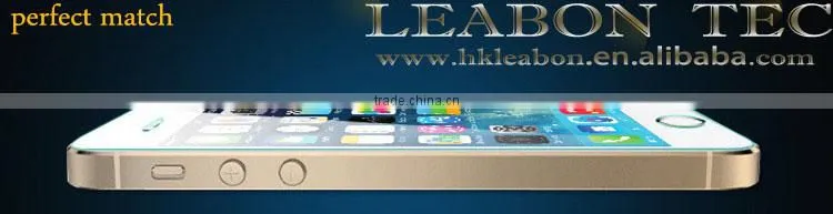 0.3mm 2.5d round edge oleophobic coating 9H tempered glass screen protector for iphone5