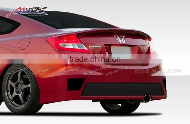 Madly New body kit for 2012-2013 Honda kit for Civic 2DR Duraflex Bisimoto Edition