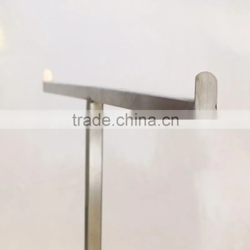 Hot sale adjustable standing metal hanging bag display handbagS stand bag display handbag Rack