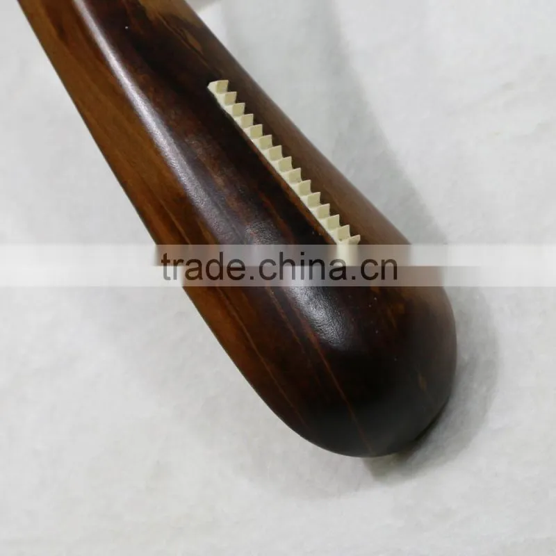 Thick Solid wood cloth hanger for coat/suit/dress display