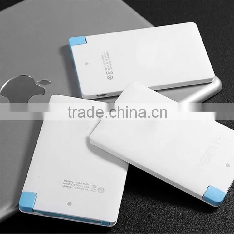 Bussiness name card Powerbank with Company Logo