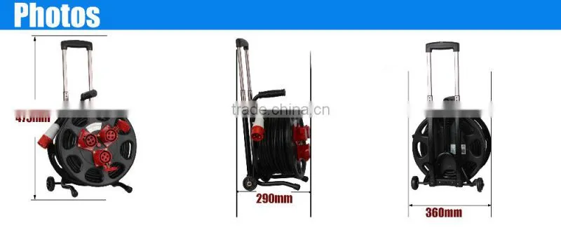 Empty cable reel or with 100m cable for sale