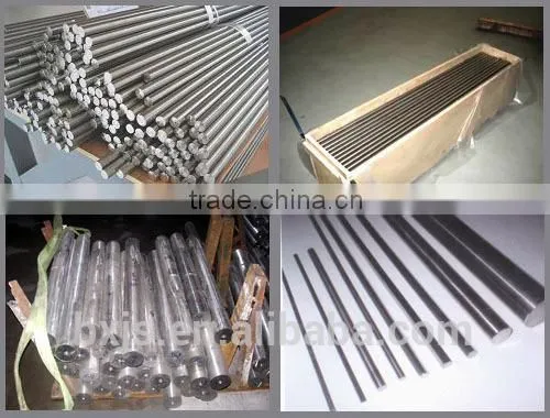 ASTM B387-90 annealed molybdenum bars/rods for high temperature furnace